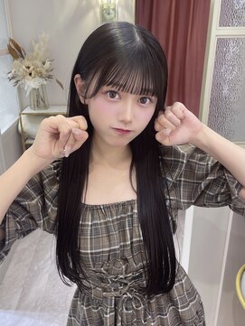 バレット 表参道(VALETTE) グレージュ/盛れる前髪カット/高濃度ケラチントリートメント