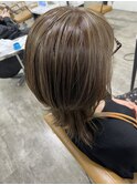 白髪ぼかしハイライトケアカラー池袋