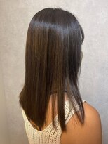 ウィスプ 赤羽店(wisp) 秋のうるおい艶髪 髪質改善カラー サラ艶ストレート#3