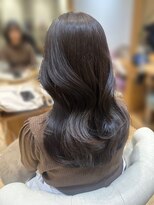 バイオレットジェム(Violet`jem)&nbsp;韓国ロングレイヤーダークアッシュネビージュ　KA-43