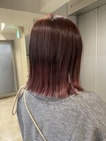 ジエクト ヴィシア(The Ect VIXIA)&nbsp;ピンクベージュ／ピンクブラウン/グラデーション／裾カラー