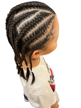 ガルボヘアー 桟橋店(garbo hair) コーンロウ 地毛 特殊セット イベントセット