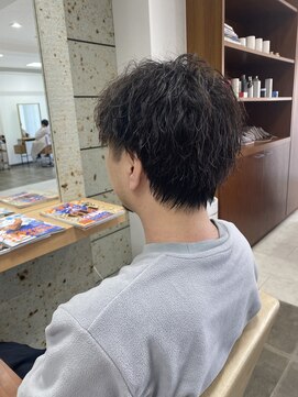 シンス(Since) ツーブロック/ツイストパーマ/マッシュ/夏目寧々