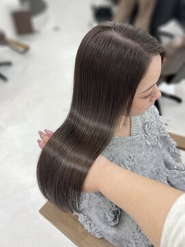 ハピネス 梅田茶屋町店(HAPPINESS) 韓国くびれロング レイヤーオルチャン小顔前髪 艶髪 髪質改善