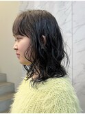 ミディアムゆるパーマ / momoka
