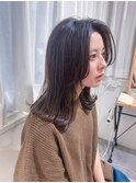 20代30代40代髪質改善ナチュラルストレート艶感ピンクアッシュ