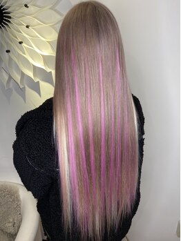 エアー(AIR)の写真/【高級人毛エクステ20本¥7200～♪本数変更OK】今っぽヘアに簡単チェンジ！あなただけのスタイル創ります＊