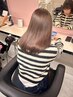 カット+ブリーチなしorありダブルカラー+炭酸泉Spa【￥16720】