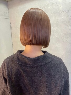 マジコ 原宿(Magico) ホワイトグレージュ/デジタルパーマ/チェリーブラウン/原宿