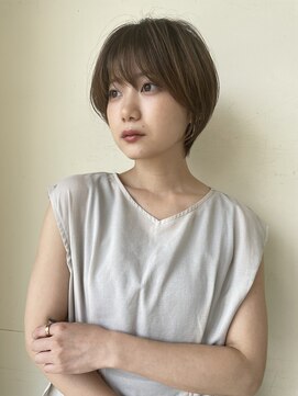 ハピネス 西大寺店(Happiness) 【20代・30代奈良】まとまり艶ショートボブ/髪質／うるは