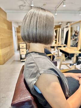 アーティクル(Article) 【Article二子玉川】20代30代40代ミルクティーベージュボブ