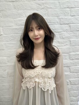 アマトウキョウ アユンチェ(AMA TOKYO×AYUNCHE) 韓国スタイル/ナチュラルくびれへア_くびれ巻き_レイヤーカット