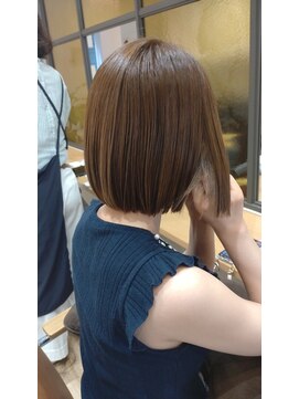 ヘアポケット スタイル店(HAIR POCKET) 切りっぱなしボブ