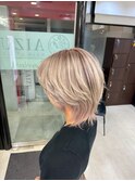 ハイトーンカラー ホワイトベージュ