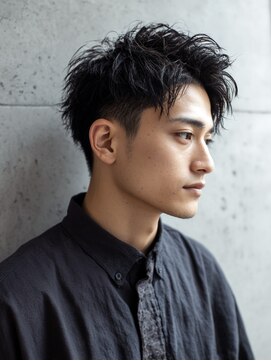 キャンバス バイ ネオリーブ 横浜西口(Canvas by neo.) マッシュ/スパイラル/センターパート/ニュアンスパーマ/横浜