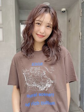 アンアミ キチジョウジ(Un ami Kichijoji) 【unami】顔周りふわっと動くパーマ 澤田杏奈