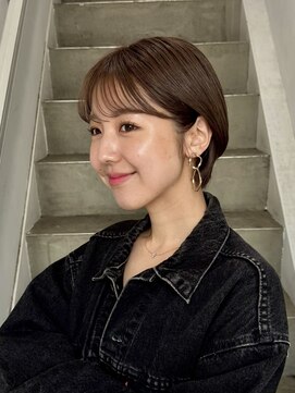 クロト(Clotho) ショートカット/髪質改善縮毛矯正白髪ぼかしレイヤーカラーボブ