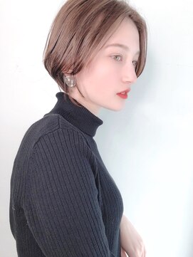 セイドット リー(Say. Ree) Say.ショート丸みショートグランマッシュヘーゼルグレージュ青山