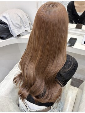 ウーロス(uros.) 【SENA】ブリーチなしベージュ ミルクティーブラウン