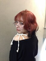 ジーナ(XENA) ピンクブラウン×ブラックデザインカラー