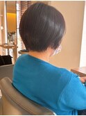 【113.カラー×髪質改善】縮毛矯正・白髪染め・ショートカット♪