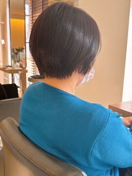 アミーベル クレール(AMI a BELLE Clair) 【113.カラー×髪質改善】縮毛矯正・白髪染め・ショートカット♪