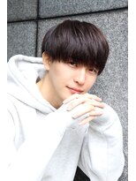 ルーシー 川越(LUCEY)&nbsp;センターパートフェザーパーマシャドウパーマメンズパーマ