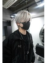 ワンズオゼ 渋谷(ONE's oze) ホワイトカラー/メンズハイトーン/ケアブリーチ