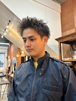 エディ(Edy)&nbsp;スパイキーショートメンズ刈り上げボックスショート眉毛カット