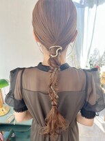 ソース(SOURCE)&nbsp;お呼ばれヘアセット