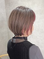 エンクス(enx)&nbsp;大人ガーリー/ダークアッシュ/似合わせカット/鶴ヶ峰SK7