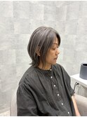 白髪ぼかし/脱白髪染め/脱白髪染めハイライト/透明感