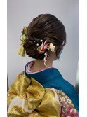 成人式ヘアセット