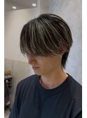 ツイスパハイライトフェザーパーマ波巻きブリーチ眉カット札幌