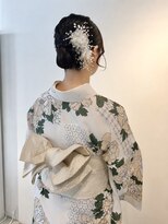 アップデート(up date) 【update/ERINA】華やか上品シニヨン