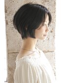 【＋～ing deux】丸みショート3Dカラー 前下がりbob【畠山竜哉】