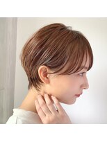 ヘアサロン ガリカ 表参道(hair salon Gallica) 【東 純平】大人かわいい 小顔 耳掛けショートボブ