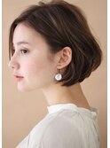 ふんわり丸みのある*ナチュラル大人ショートボブ