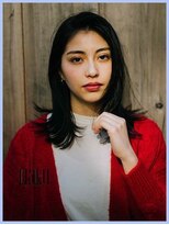 ヘア メイク ハク 横浜(hair make Haku)&nbsp;重×軽セミロングスタイル