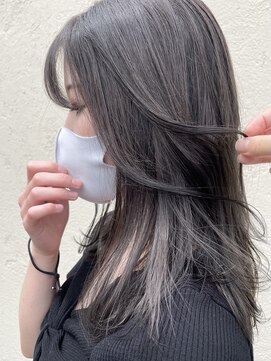 ジリー(gilly) 【gilly】THROW×モノトーングレー