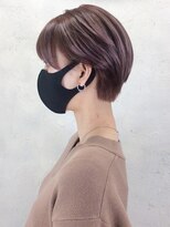 アイティーバイアルバム 藤沢店(IT by ALBUM) ラベンダーショート_フェザーバングマッシュショート_ba321591