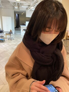 エル(EL by green) (akiko)髪質改善トリートメント×ダークカラー