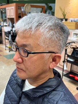 アポロカットステージ 相模大野店 アップバング/ツーブロックマッシュ<理容室>[メンズ/相模大野]