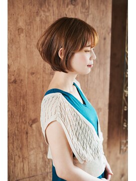 アシュリー(ashuley) 【ａｓｈｕｌｅｙ】シルエットが美しいショートボブ☆