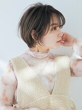 カフネ(cafne) 似合わせ20代30代　ショートカット　丸みショート　甲府　梶原翼
