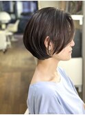 大人マッシュボブ+オーガニックカラー+生コラーゲン