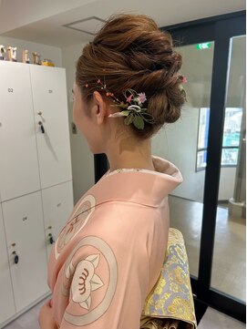 オーシャン(Ocean) [OCEAN Hair&Life藤原純] 和装ヘアアレンジ☆ボブアレンジ☆