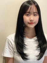 ハンナヘア(hanna hair) 韓国ハイレイヤースタイル