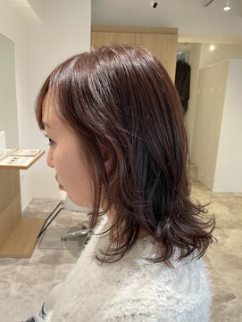 ソイクフ 四条大宮店(SOY-KUFU) 20代30代40代イメチェン似合わせカットレッドブラウンミディアム