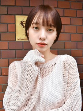 ウィローズ(WILLOW'S) ショートカット×ひし形ショートボブ×前髪あり20代30代40代